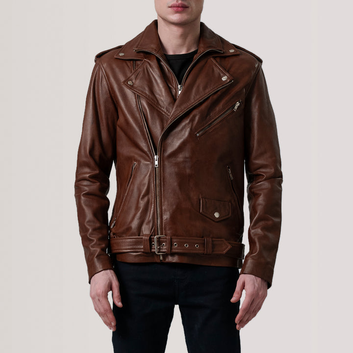 Motorbike Leather Jacket Veyrath Strada