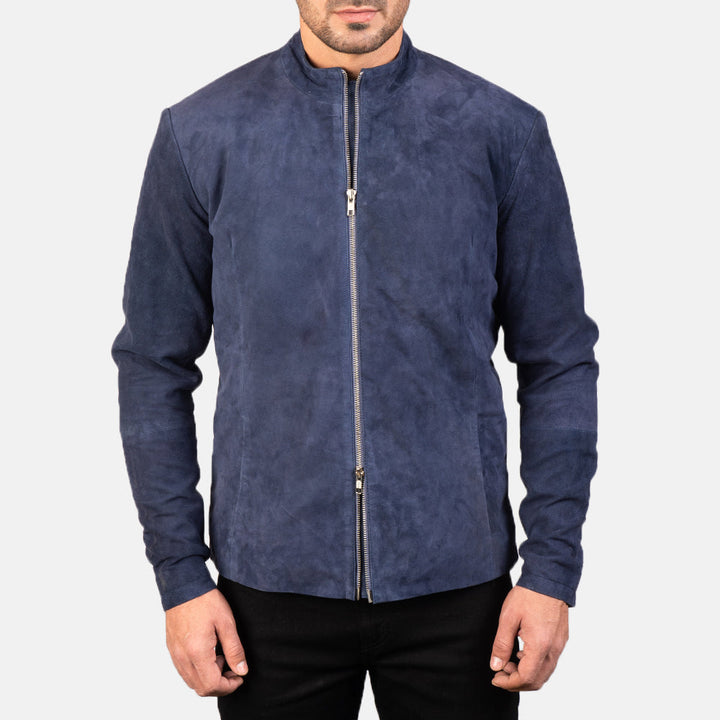 Suede Jacket Classic Bomber - Image 3