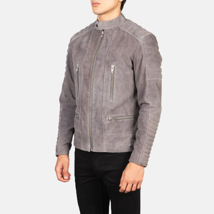 Suede Jacket Modern Field Jacket - Image 2
