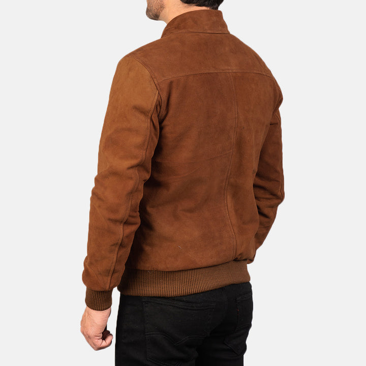 Suede Jacket Heritage Bomber - Image 6