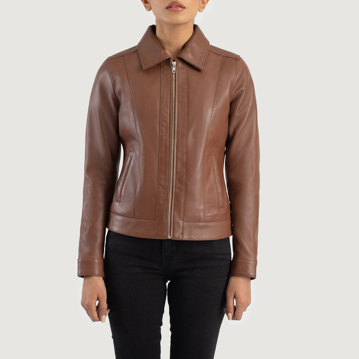 Motorbike Leather Jacket Onyx Black | Premium