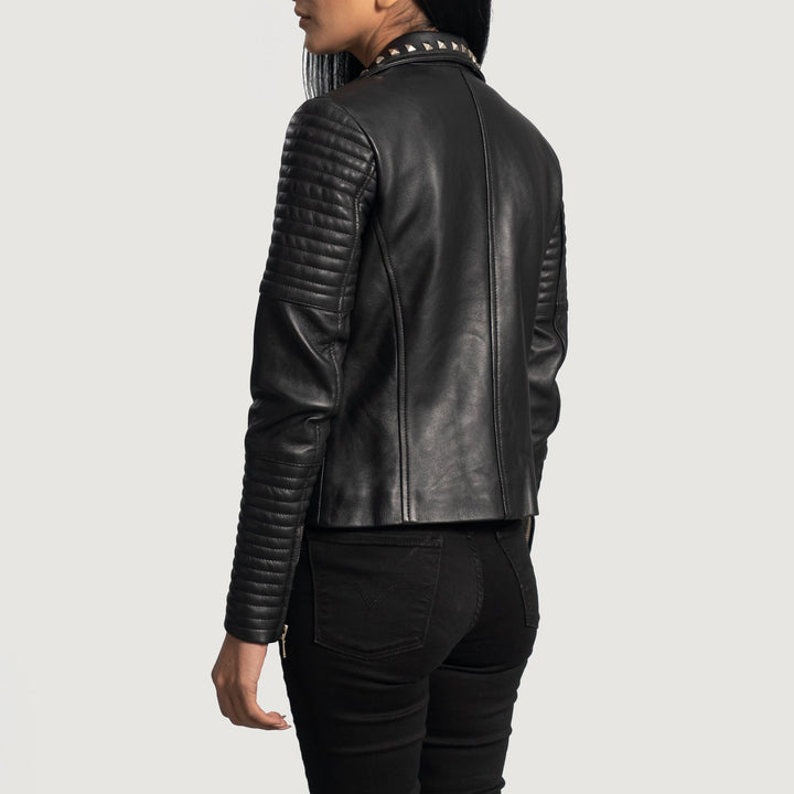 Motorbike Leather Jacket Black | Premium - Image 5