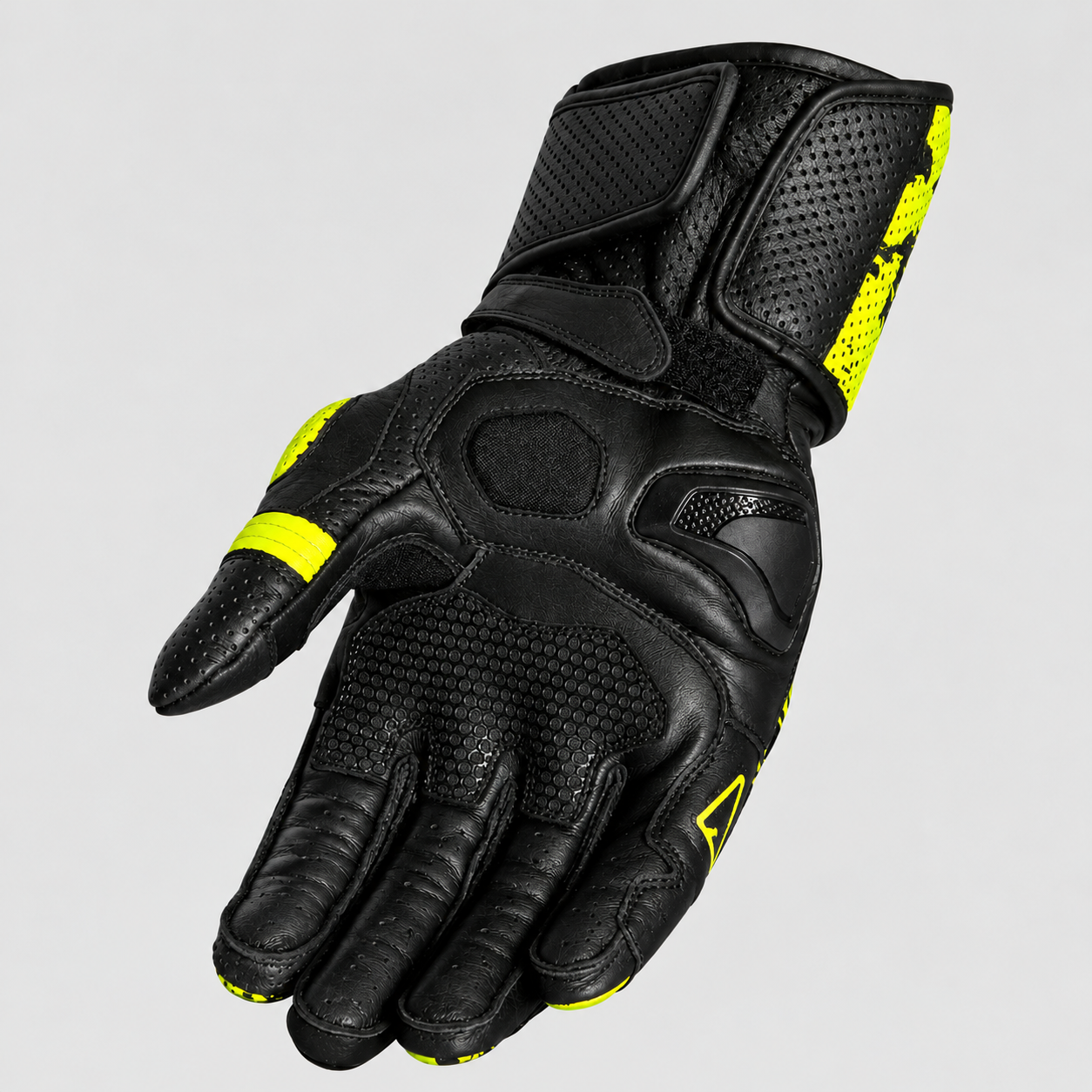 Motorbike Leather Gloves RaceShield X - Image 2